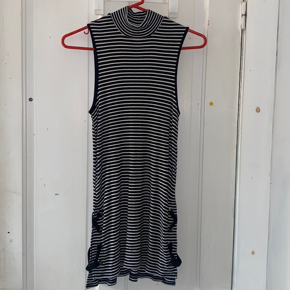 Turtle neck fall dress